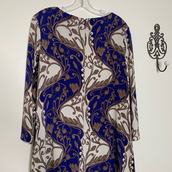 Jessica Howard Bold Print Shift Dress Sz 16 - Picture 7 of 10